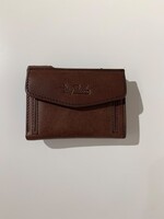 Tony Perotti Cardprotector Twin Wallet met voorvak Vintage Brown
