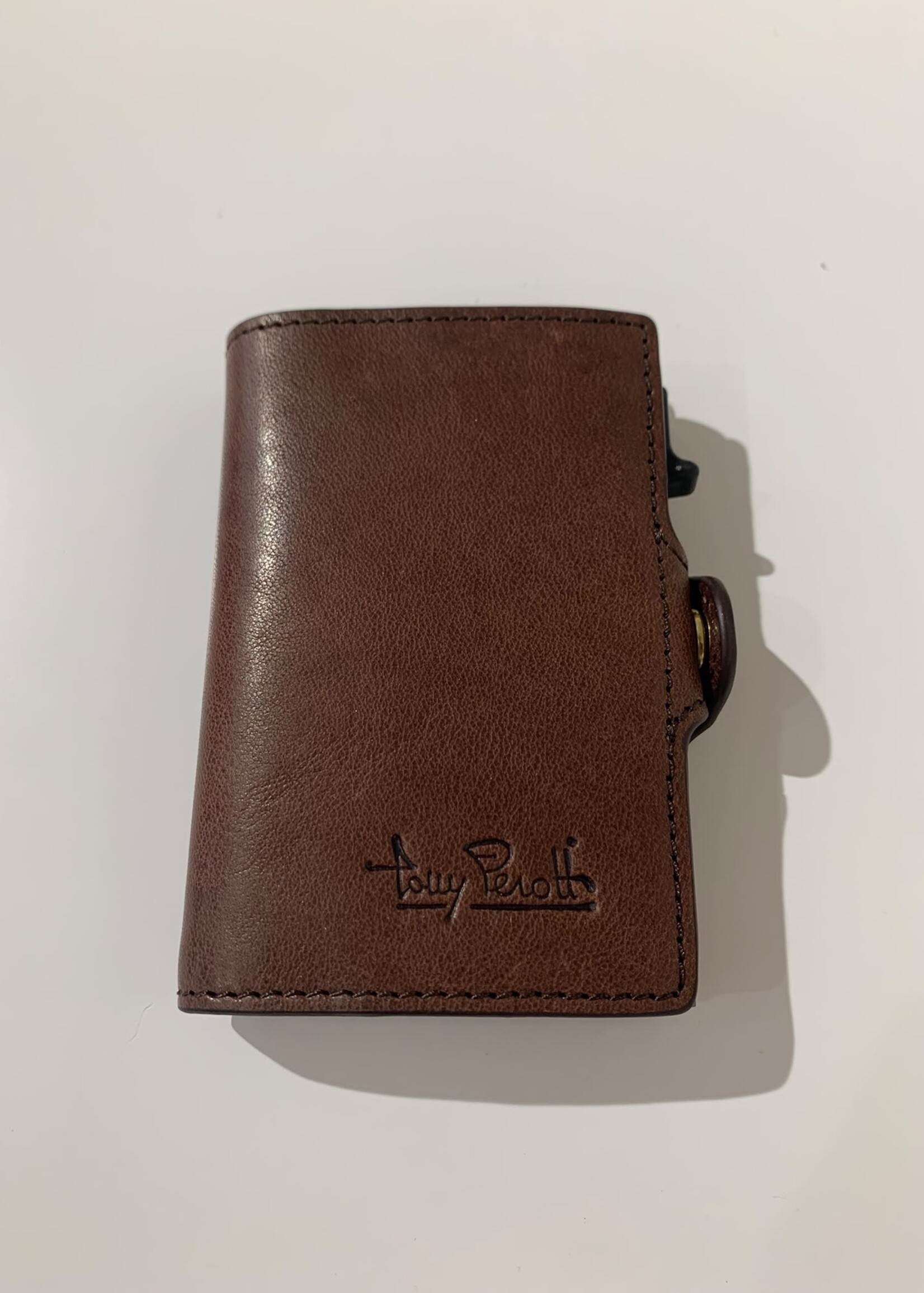 Tony Perotti Cardprotector Mini Wallet RFID Dark Brown