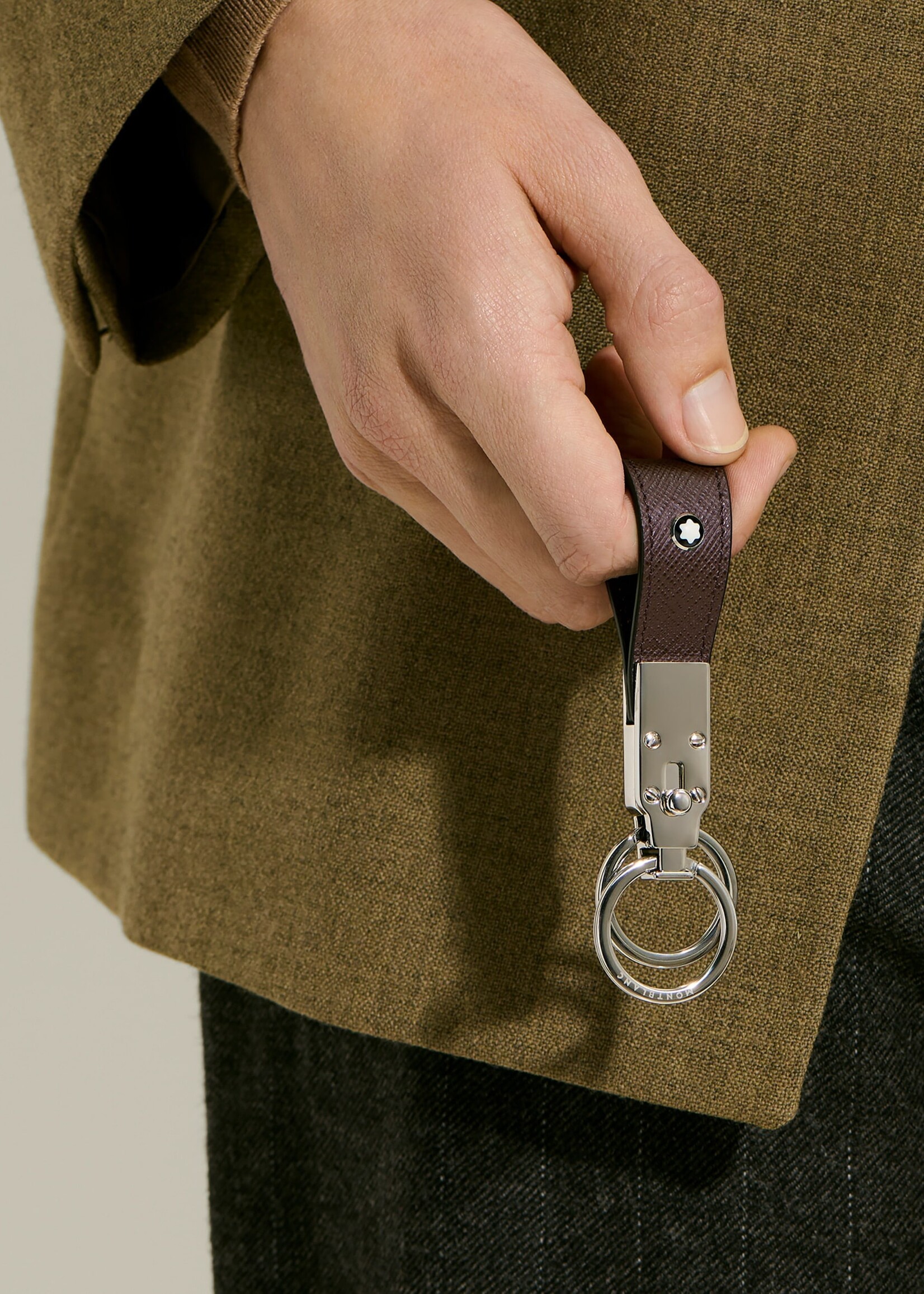 Montblanc Sleutelhanger Loop Ebony