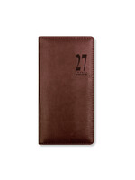 Letts of London Agenda 2027 Milano Slim /week Brown