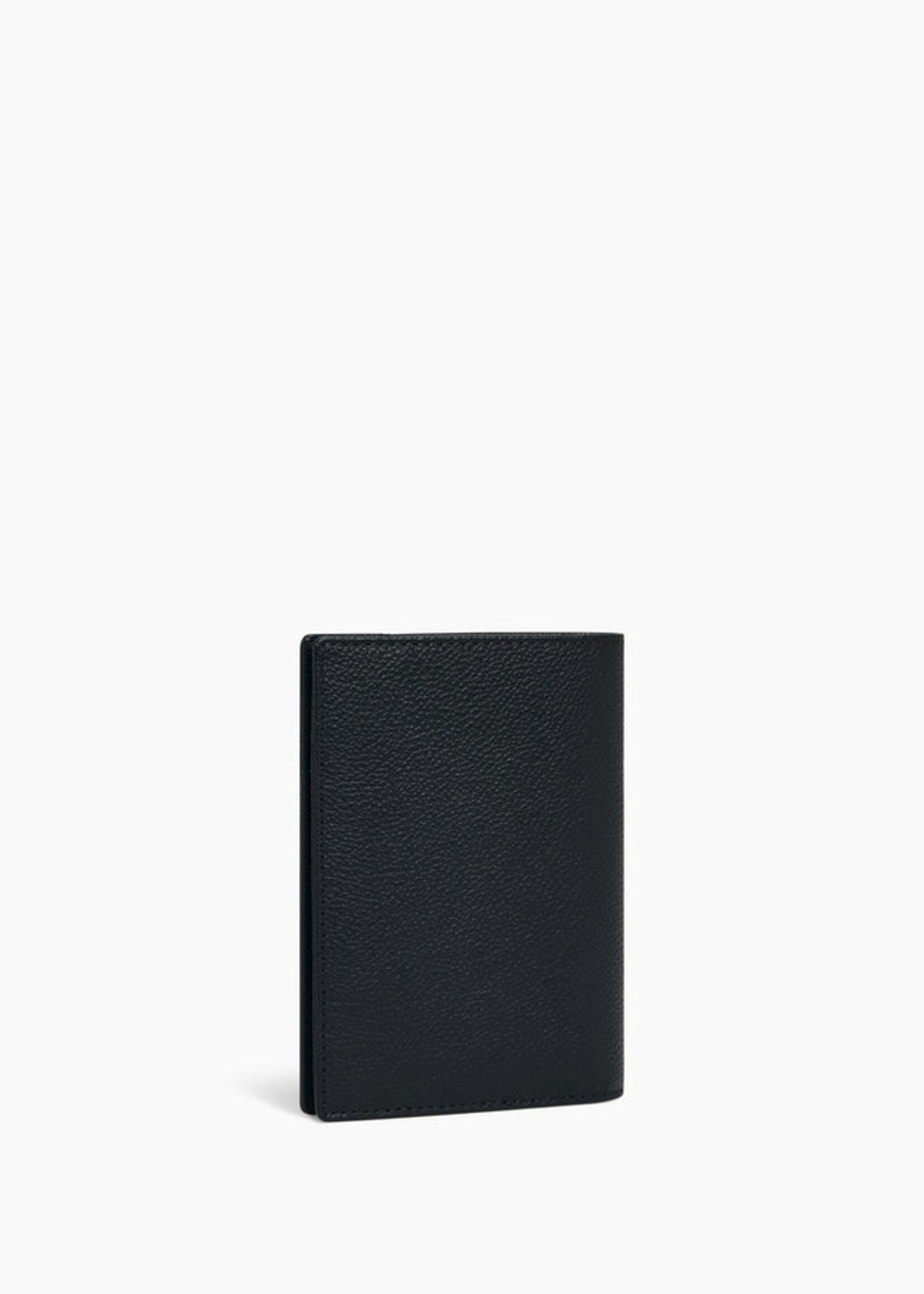 Le Tanneur Paspoort Homme Grain Black