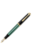 Pelikan Souverän M600 Zwart-Groen Vulpen 14K Fijn
