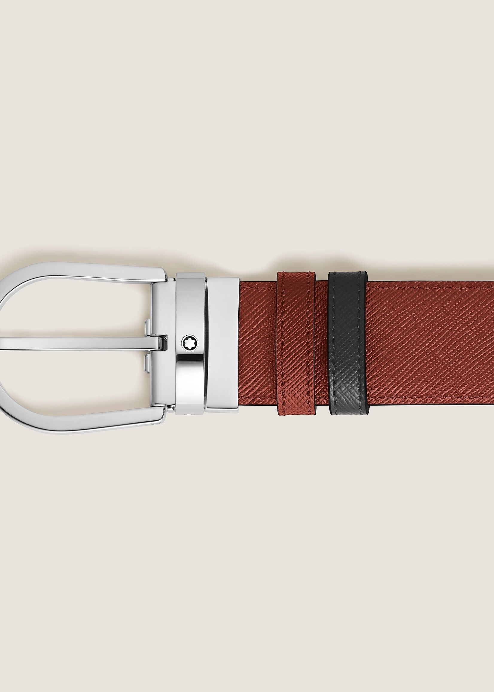 Montblanc Riem 35 mm Palladium Sartorial Oak/Black