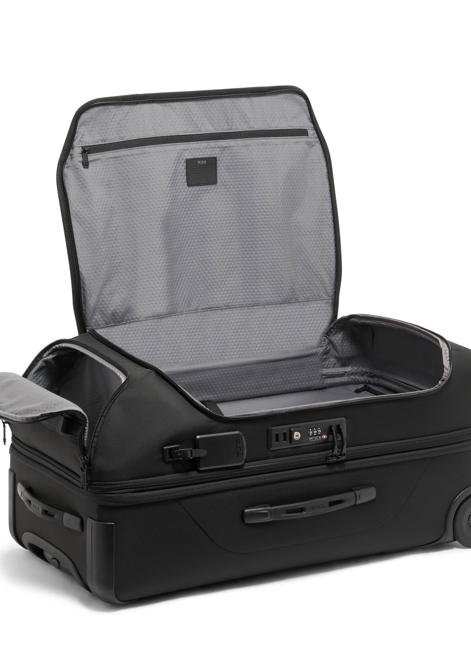 TUMI Alpha Bravo Uitbreidbare duffel op wielen met dubbele toegang - medium