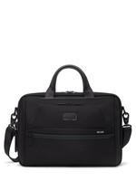 TUMI Tumi Alpha Black Leather Businesstas 15"