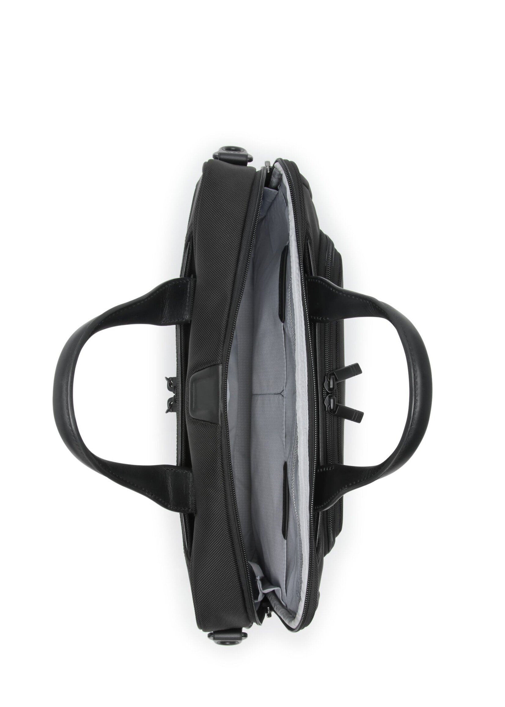 TUMI Tumi Alpha Black Leather Businesstas 15"