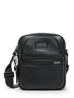 TUMI Alpha Black Leather Medium CrossBody