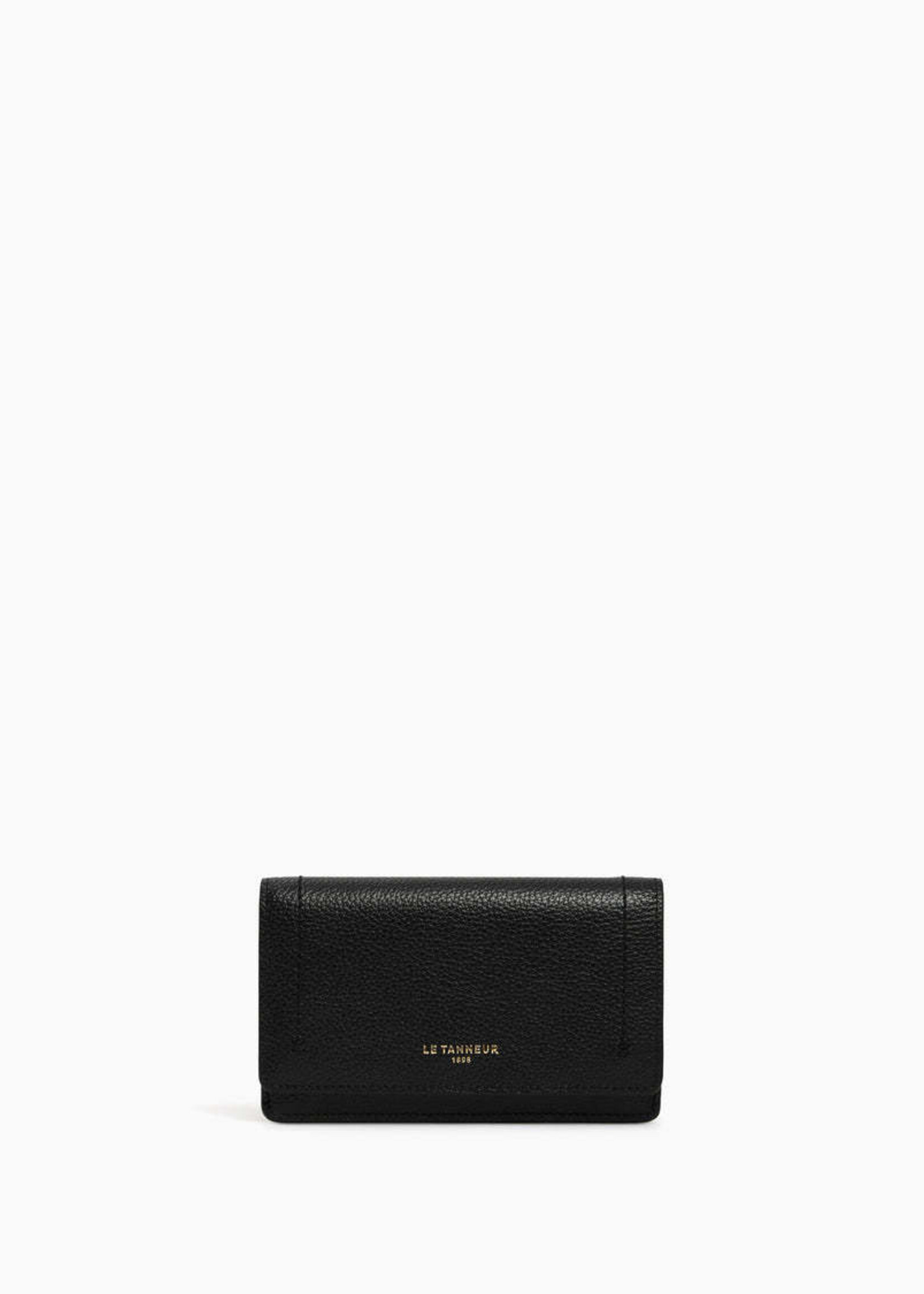 Le Tanneur Portefeuille Louison 6cc Black