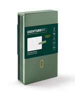 Leuchtturm1917 Agenda 2027 Pocket Quarterly Daily Green