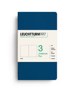 Leuchtturm1917 Jottbook Pur Pocket Indigo /3 Blanco