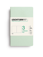 Leuchtturm1917 Jottbook Pur Pocket Mintt Green /3 Blanco