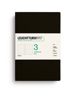 Leuchtturm1917 Jottbook Pur Medium Black /3 Dotted