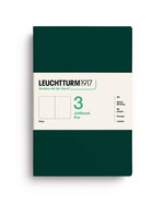 Leuchtturm1917 Jottbook Pur Medium Forest Green /3 Blanco