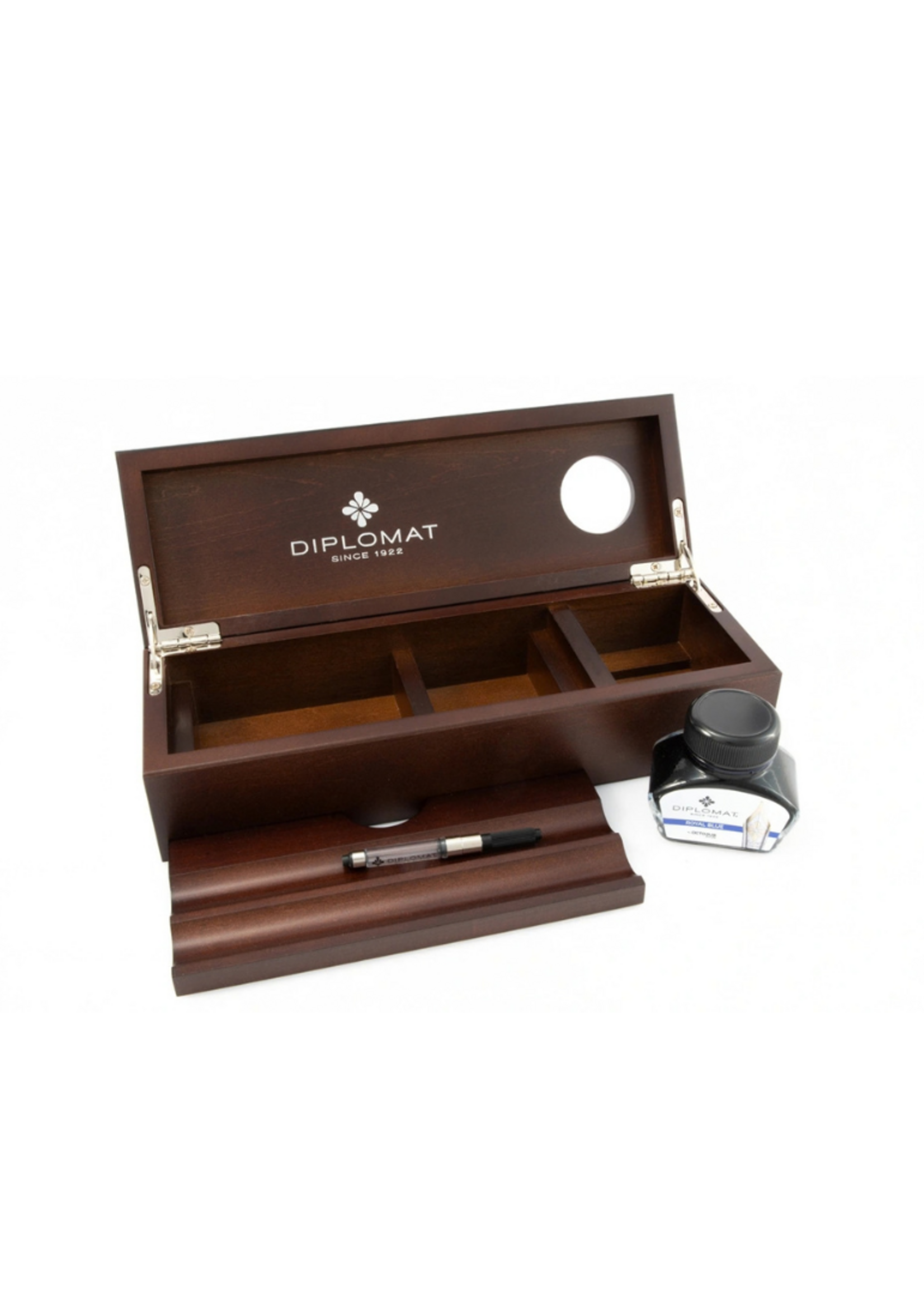 Diplomat Wooden Desk Equipment Wenge