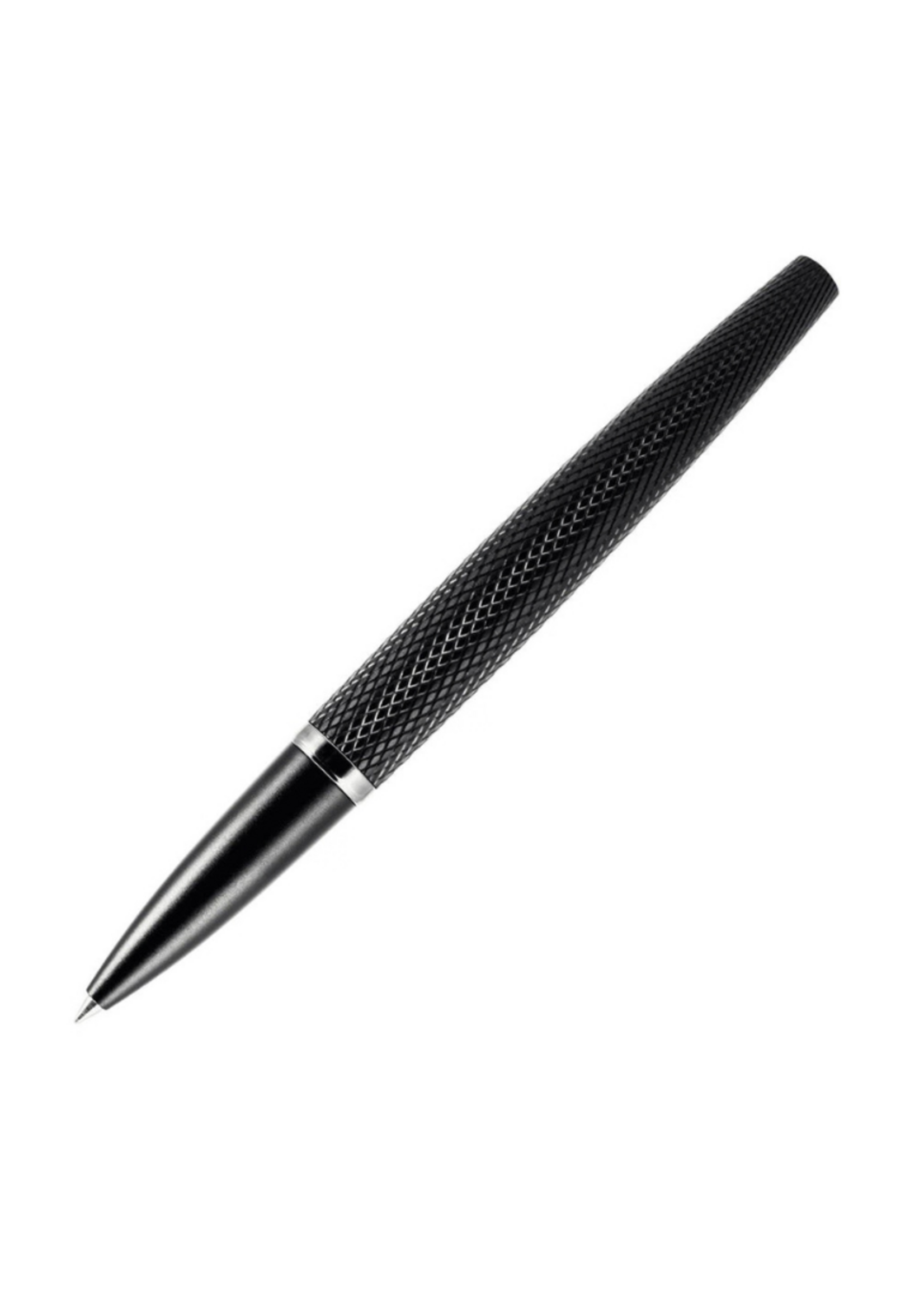 Diplomat Viper Guilloche Black Roller