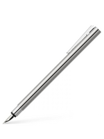 Faber-Castell Neo Slim Stainless Steel Shiny Vulpen