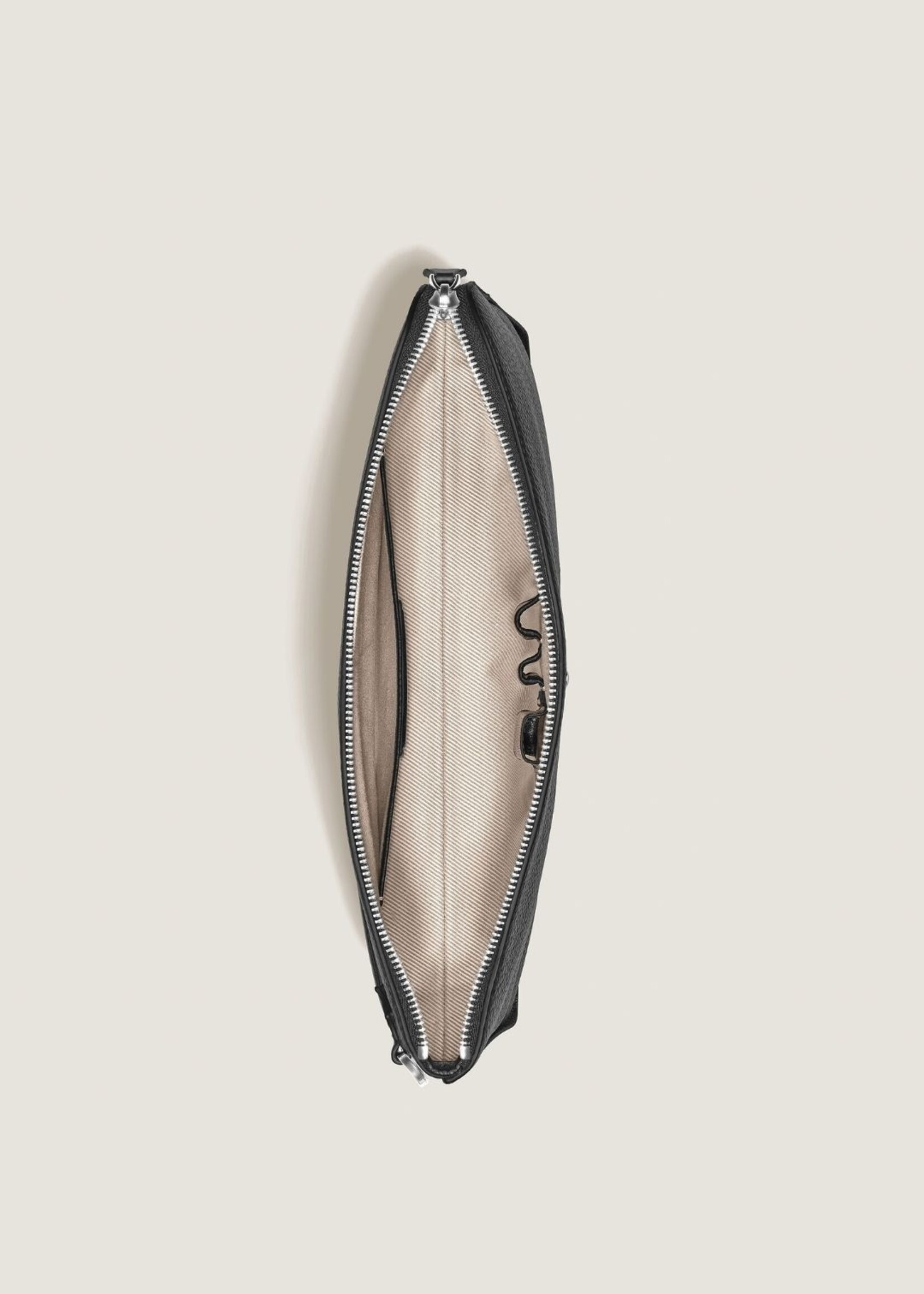 Montblanc Clutch Soft Grain Black