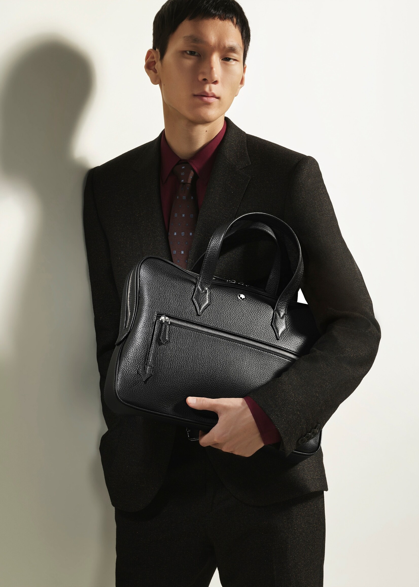Montblanc Document Case Thin Soft Grain Black