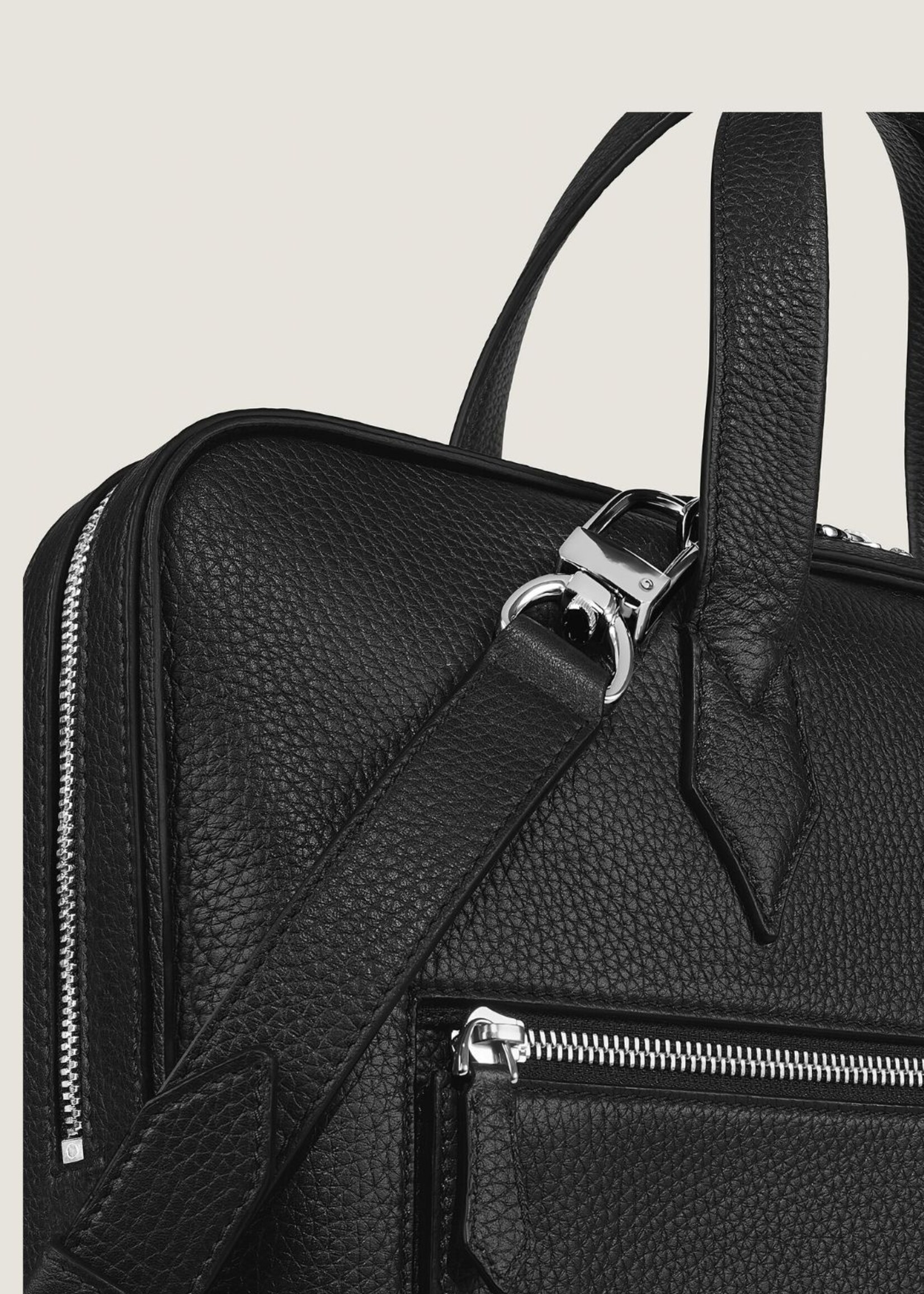 Montblanc Document Case Thin Soft Grain Black