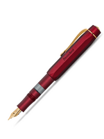 Kaweco Piston Al Sport Bordeaux F-Fijn