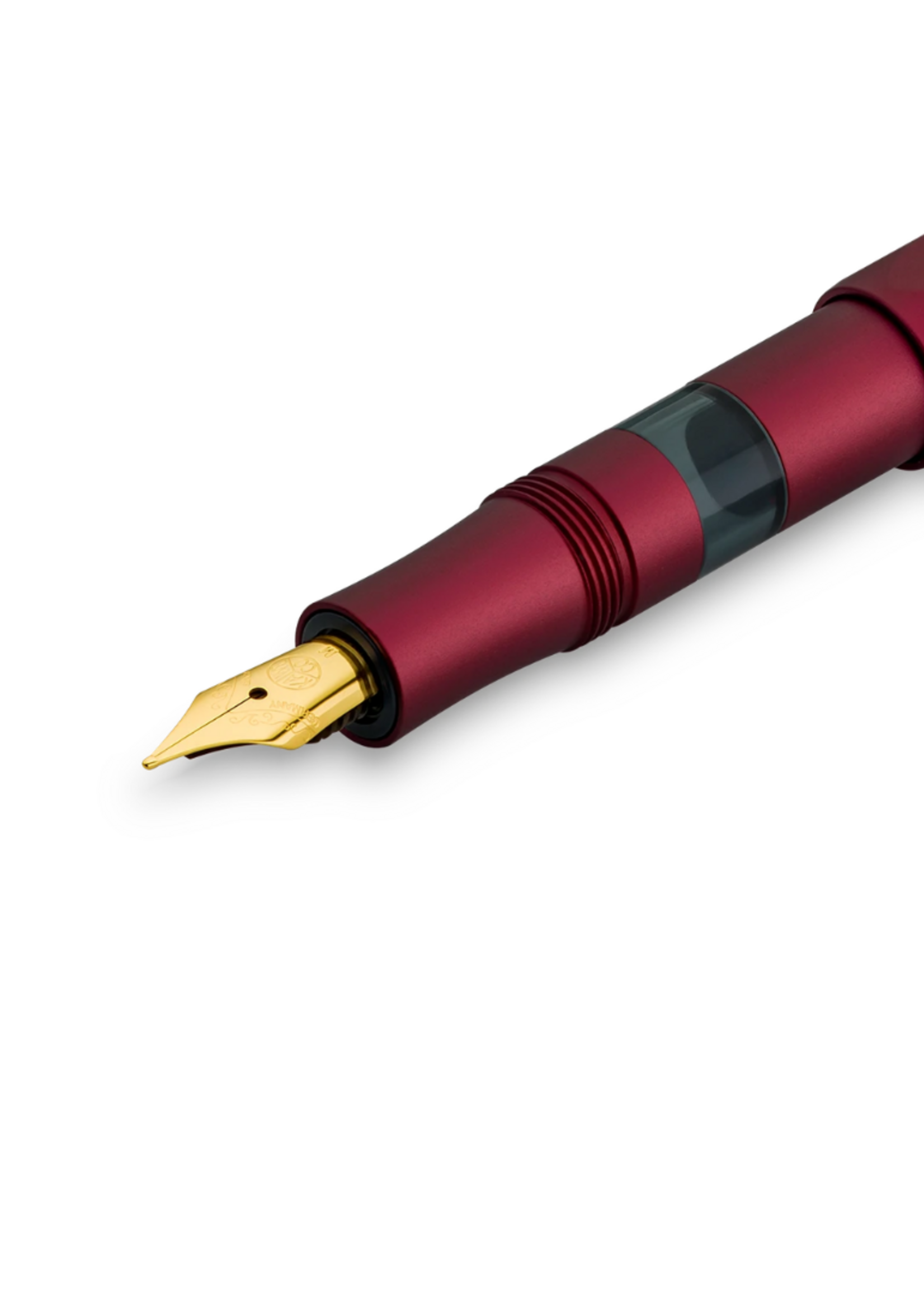 Kaweco Piston Al Sport Bordeaux F-Fijn