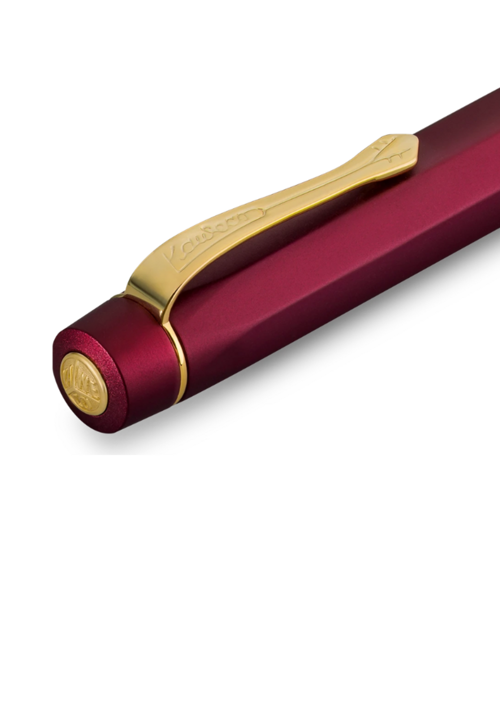 Kaweco Piston Al Sport Bordeaux F-Fijn
