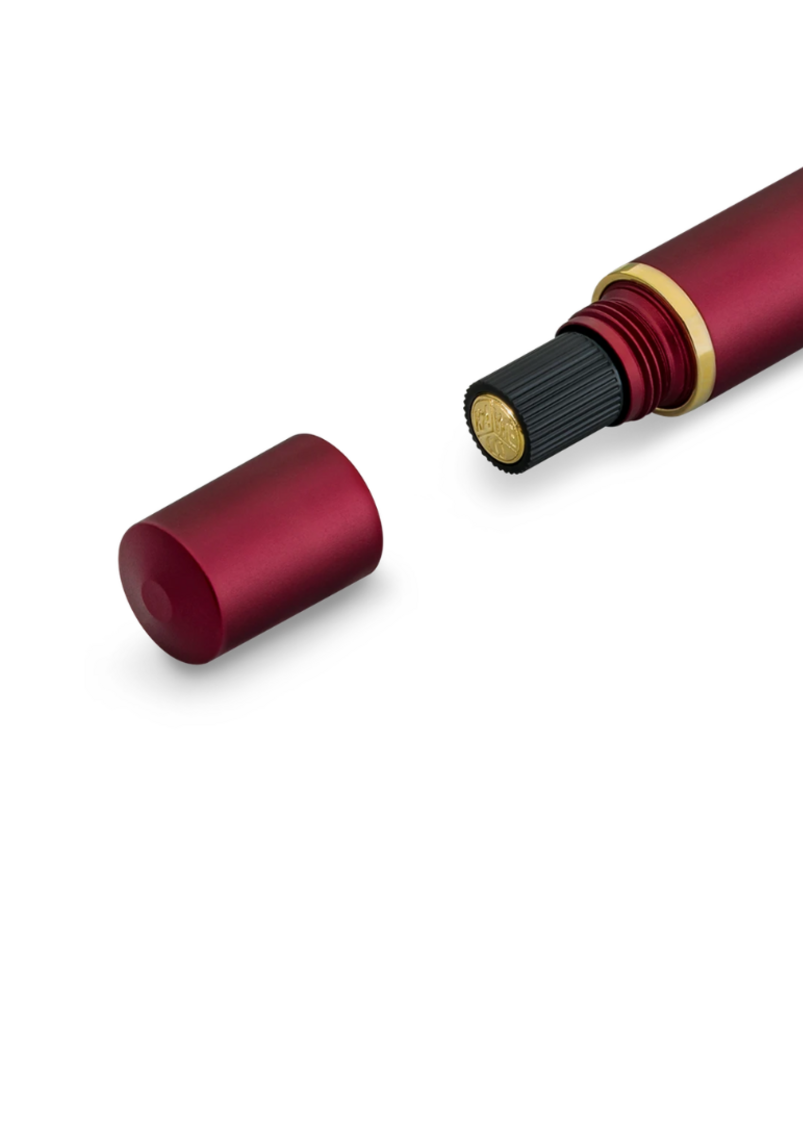 Kaweco Piston Al Sport Bordeaux F-Fijn