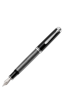 Pelikan Souverän M805 Stresemann Zwart-Antraciet Vulpen 18K Fijn