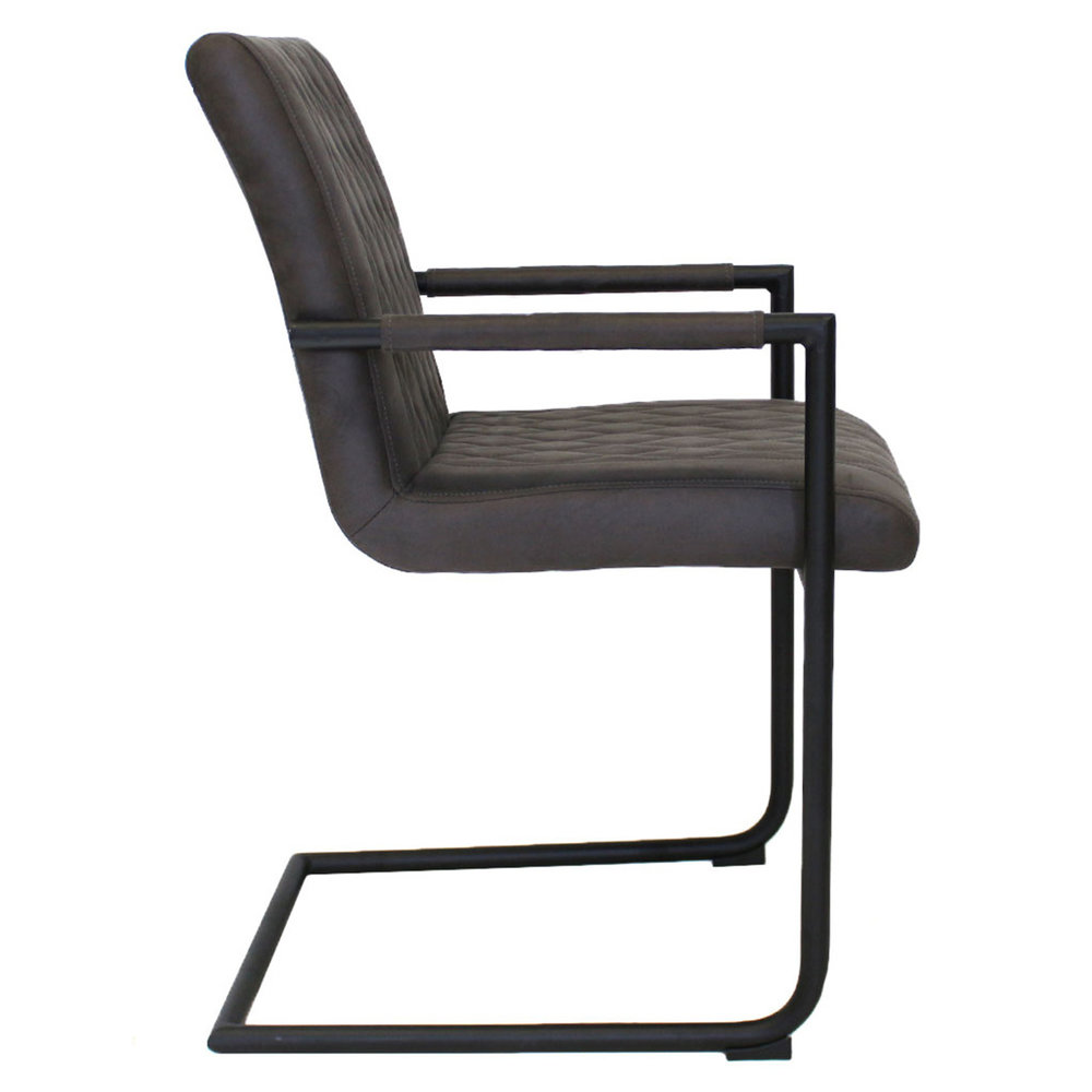 Eetkamerstoel Damian antraciet Eetkamerstoel Damian antraciet