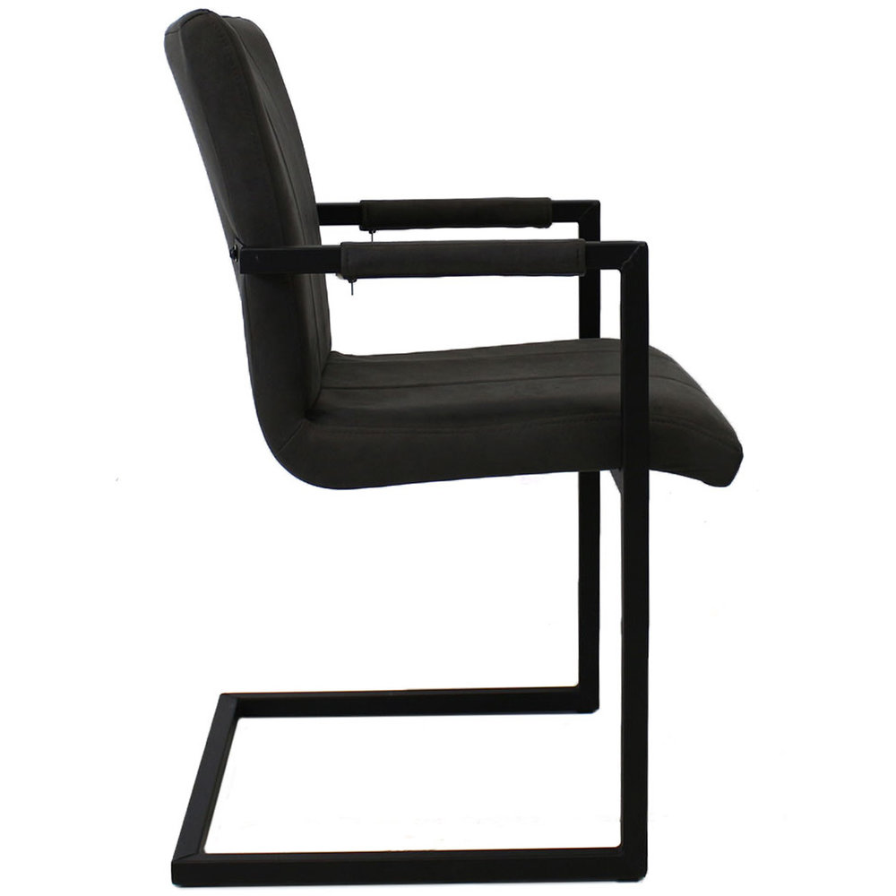 Eetkamerstoel Brandon antraciet Eetkamerstoel Brandon antraciet