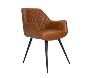 Eetkamerstoel Cose cognac Eetkamerstoel Cose cognac