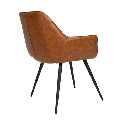 Eetkamerstoel Cose cognac Eetkamerstoel Cose cognac