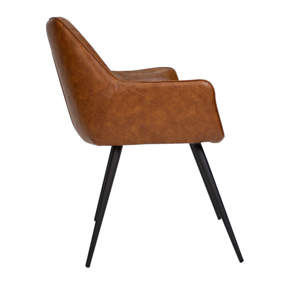 Eetkamerstoel Cose cognac Eetkamerstoel Cose cognac