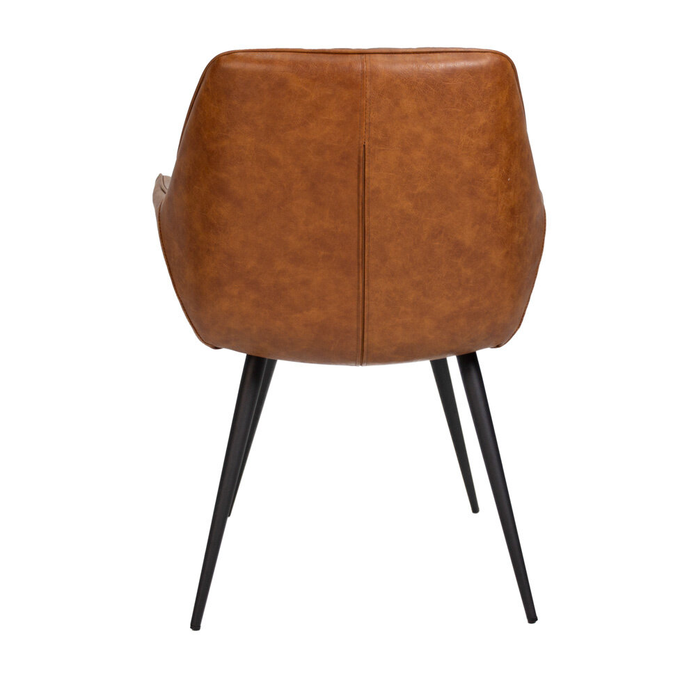 Eetkamerstoel Cose cognac Eetkamerstoel Cose cognac