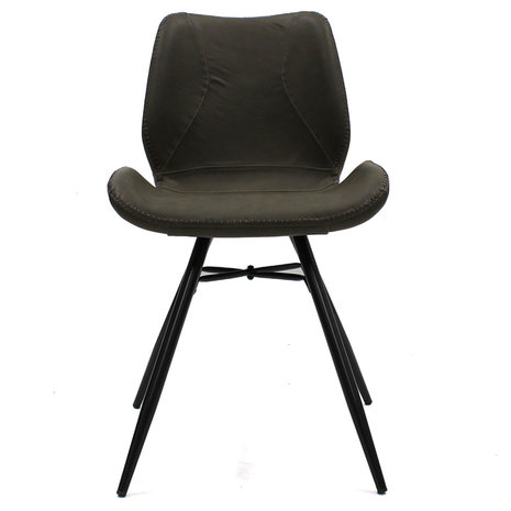 Eetkamerstoel Barron green new PU Eetkamerstoel Barron green new PU