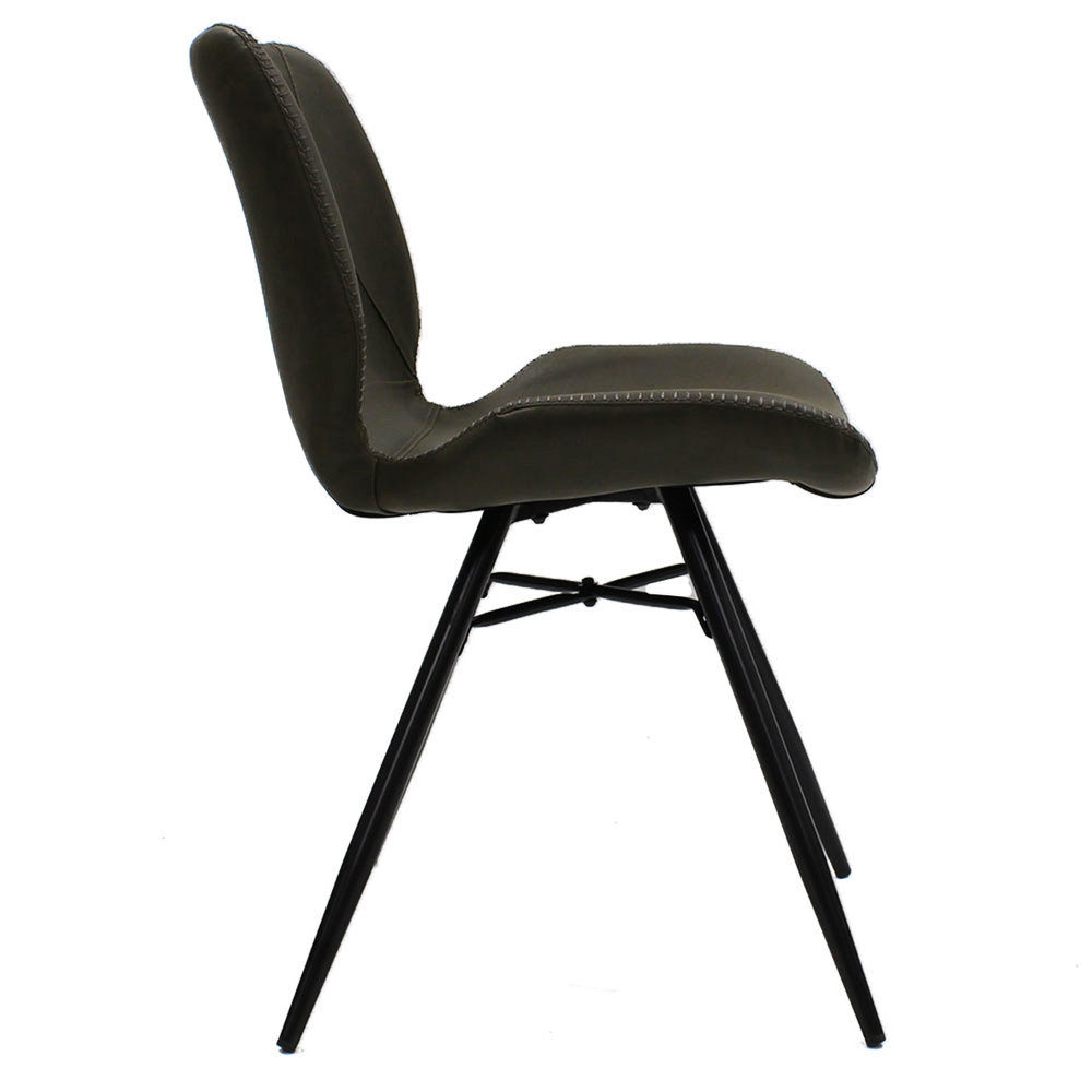 Eetkamerstoel Barron green new PU Eetkamerstoel Barron green new PU