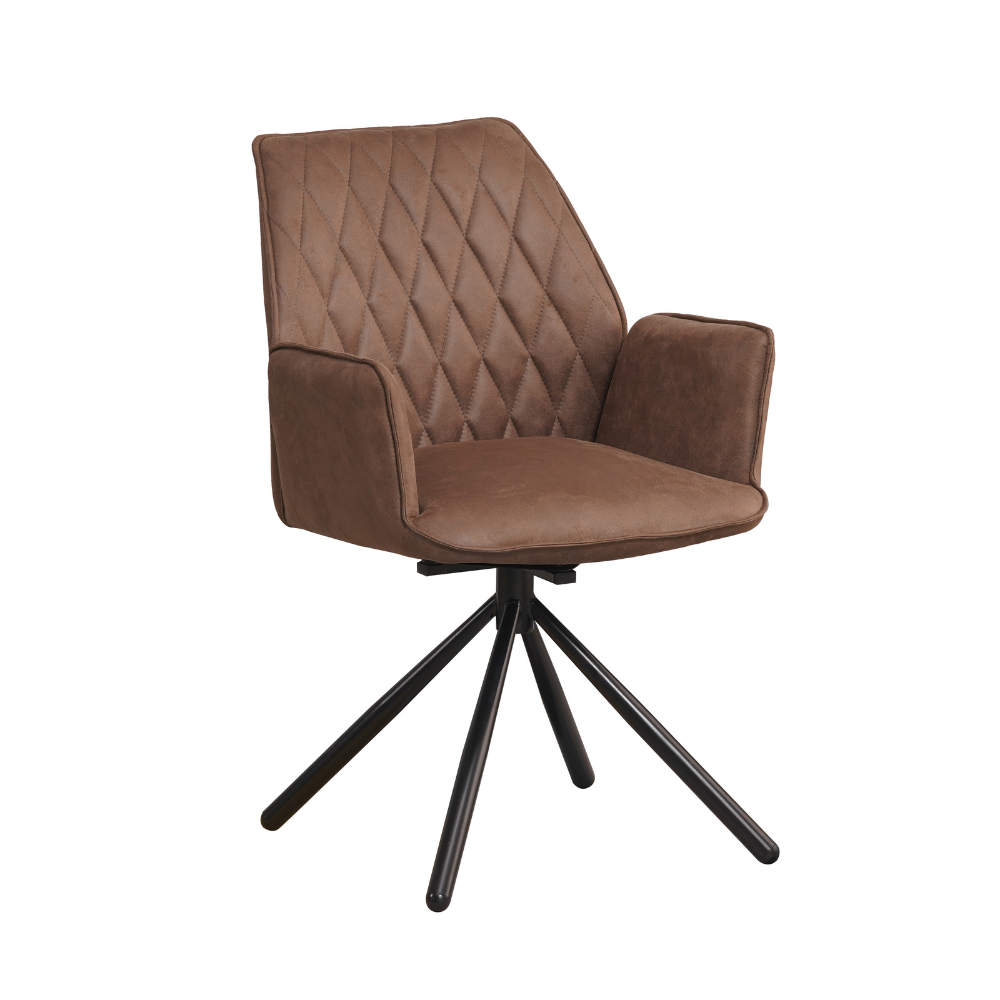 Eetkamerstoel Donny taupe Eetkamerstoel Donny taupe