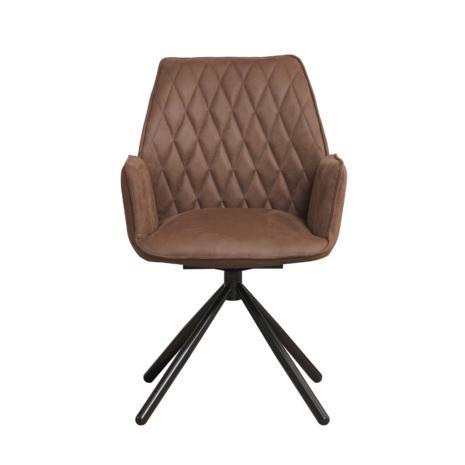 Eetkamerstoel Donny taupe Eetkamerstoel Donny taupe