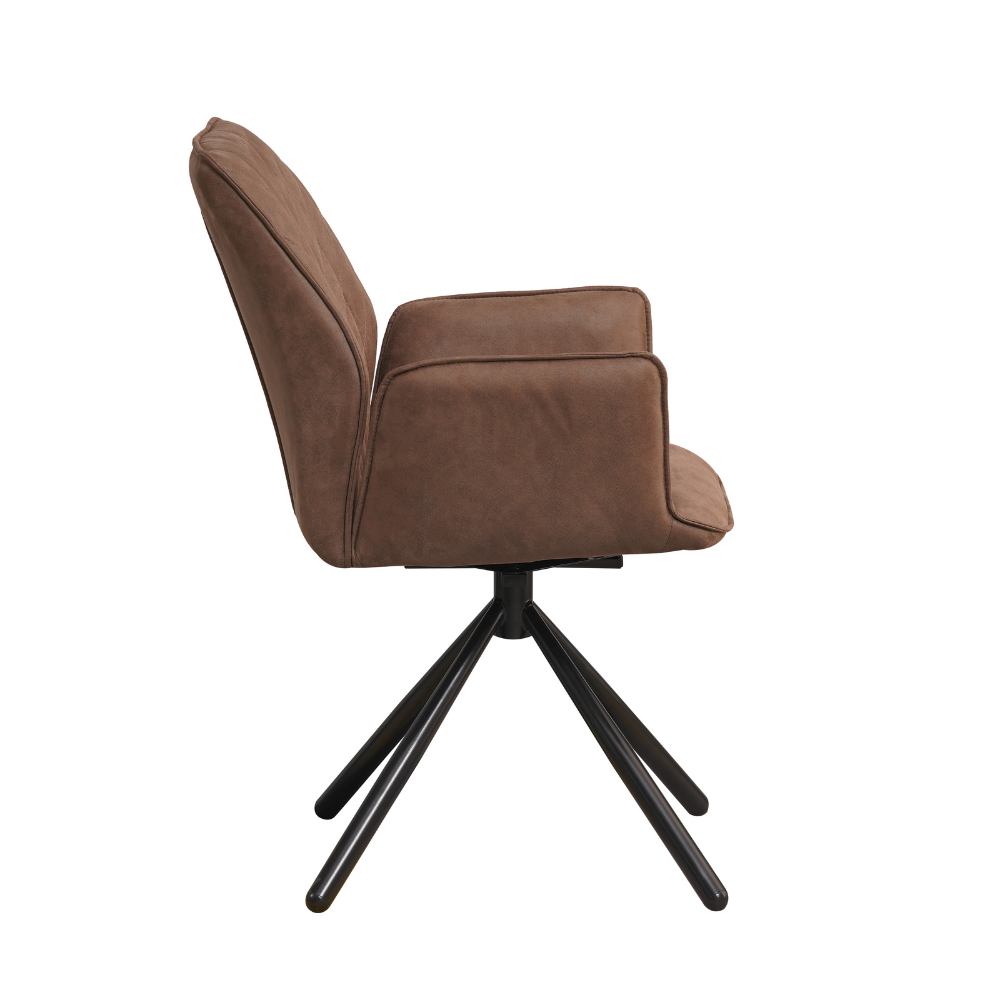 Eetkamerstoel Donny taupe Eetkamerstoel Donny taupe