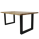 Eetkamertafel Siberia 180 x 90 U-Poot boomstam Eetkamertafel Siberia 180 x 90 U-Poot boomstam