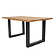 Eetkamertafel Siberia 160 x 90 U-Poot boomstam Eetkamertafel Siberia 160 x 90 U-Poot boomstam