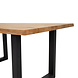Eetkamertafel Siberia 160 x 90 U-Poot boomstam Eetkamertafel Siberia 160 x 90 U-Poot boomstam