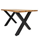 Eetkamertafel Siberia 160 x 90 X-Poot Eetkamertafel Siberia 160 x 90 X-Poot
