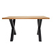 Eetkamertafel Siberia 160 x 90 X-Poot Eetkamertafel Siberia 160 x 90 X-Poot