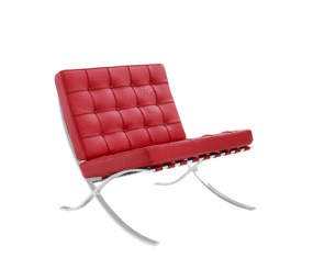 Expo Fauteuil kussenset Rood Expo Fauteuil kussenset Rood