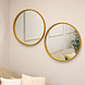 Antwerpen - Gold mirror 60cm - Set of 2 Antwerpen - Gold mirror 60cm - Set of 2