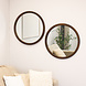 Antwerpen - Wood mirror 60cm Set of 2 Antwerpen - Wood mirror 60cm Set of 2