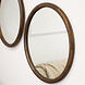Antwerpen - Wood mirror 60cm Set of 2 Antwerpen - Wood mirror 60cm Set of 2