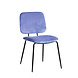 School chair velvet Blue School chair velvet Blue
