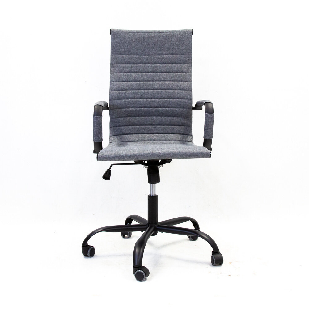 Manhattan High H-Fabric Black Poedercoat Grey Manhattan High H-Fabric Black Poedercoat Grey